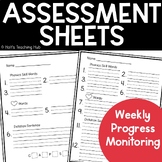 UFLI Assessment Sheets for Progress Monitoring:  A UFLI Al