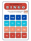 UFLI Bingo Game Lessons 1-8 Heart Words and CVC, VC Words