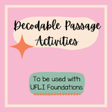 UFLI Decodable Passage Activities L 10-128- Phonics, Heart