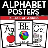 UFLI Aligned Resource:  Alphabet Posters 8.5" X 11"