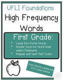 UFLI Foundations- High Frequency Words - Heart Parts - 1st