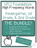 UFLI Foundations- High Frequency Words-Heart Parts - K-1-2