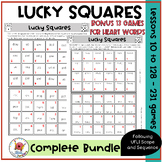 UFLI INSPIRED GAMES | Lucky Squares Phonics | COMPLETE BUN