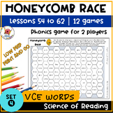 UFLI INSPIRED PHONICS | Honeycomb Race Game | Word Work Le