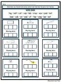 UFLI Inspired Lesson 35a Short /a/ Word Work Supplement