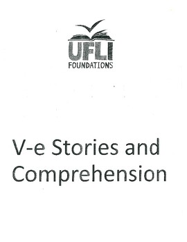 Preview of UFLI V-e Stories and Comprehension 54-62