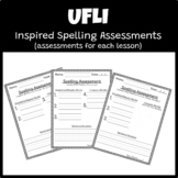 Spelling Assessment Dictation Paper that I use with UFLI