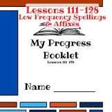 UFLI inspired progress monitoring spelling ASSESSMENT BOOK