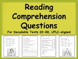 Reading Comprehension, Assessment, Extra Practice, UFLI al