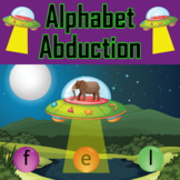 UFO Alien Alphabet Phonics Interactive Kids English PowerP