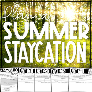 Preview of End of Year Math Review Activity | Summer Vacation