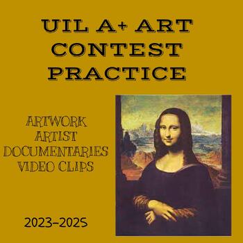 Preview of UIL ART PRACTICE 2023-2025
