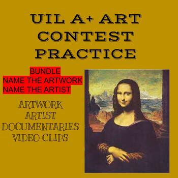 Preview of UIL ART CONTEST PRACTICE BUNDLE 2023-2025