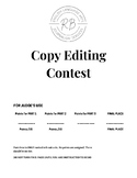 UIL Journalism Copy Editing Contest- 2023B
