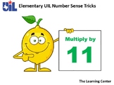 UIL Number Sense Step-by-Step Presentation: Multiply by 11