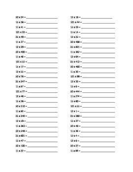 Preview of UIL Number Sense practice