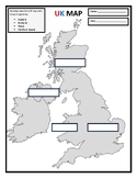 UK AND EUROPE - WORKSHEETS & MAP REFERENCE MATERIAL