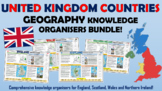 UK Countries Geography Knowledge Organizers Bundle!