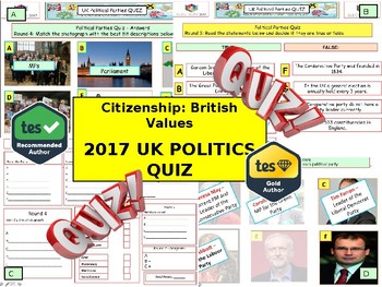 UK Politics General Election 2017 Quiz - British Politics European Politics