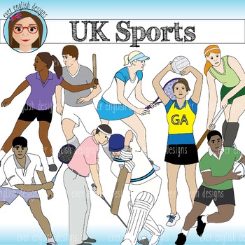 Preview of UK Sports Clip Art