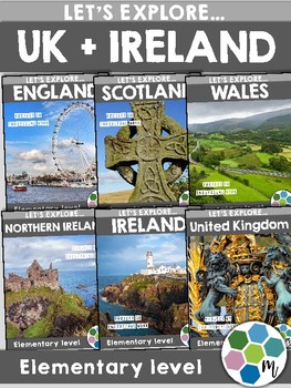 Preview of UK and Ireland - Countries Research Unit - Bundle