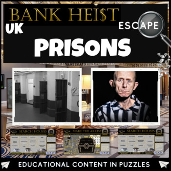 Preview of UK prisons Parole and Sentencing Escape Room