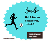 ULS Middle School Unit 2 Sight Words, Lists 1-3 Activities