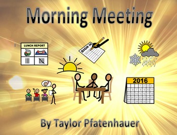 Preview of ULS Morning Meeting Binder