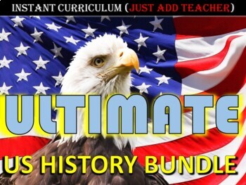 Preview of ULTIMATE COMPLETE U.S. / AMERICAN HISTORY CURRICULUM