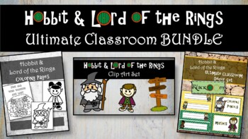 Hobbit & Lord of the Rings ULTIMATE CLASSROOM DECOR SET by
