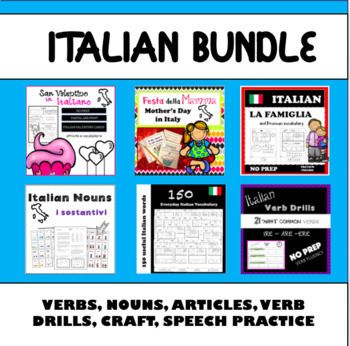 Preview of ULTIMATE ITALIAN STARTER PACK: BUNDLE