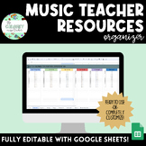 ULTIMATE MUSIC TEACHER RESOURCES organizer (FULLY customiz