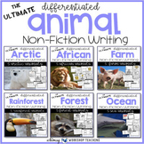 ULTIMATE Non-Fiction Animal Research Bundle Differentiated