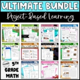 5th Grade Math Project Based Learning Bundle