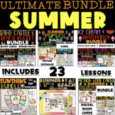 ULTIMATE SUMMER BUNDLE, BOOM CARDS & SMASH MATS (SPEECH THERAPY)
