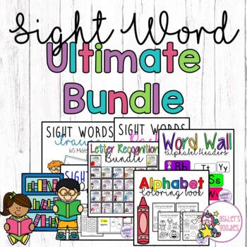 Preview of ULTIMATE Sight Word BUNDLE