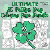 ULTIMATE St. Patty's Day Coloring Page Bundle
