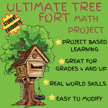 Preview of ULTIMATE TREE FORT Math Project