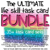 ULTIMATE task card bundle for life skills special education