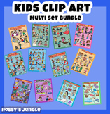 ULTRABUNDLE Kids clip art set