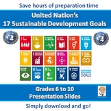 UN’s 17 Sustainable Development Goals - Presentation Slide