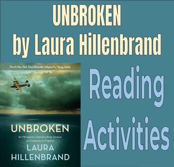 Preview of UNBROKEN Reading Activities