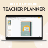 UNDATED Google Retro Inspire Teachure Planner | Digital Te