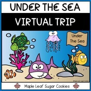 Preview of UNDER THE SEA VIRTUAL TRIP!!! Ocean Study, Life Cycle, Adaptations FISH FUN!!!
