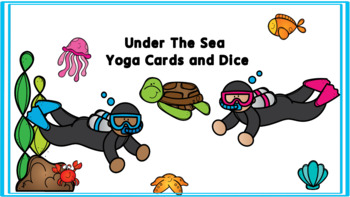 Preview of UNDER THE SEA YOGA CARDS AND DICE