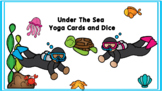 UNDER THE SEA YOGA CARDS AND DICE