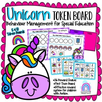 Unicorn Token Chart, Token Economy, Token Board, Reinforcement, Positive  Discipline, Special Education, Autism, PRINTABLE ONLY