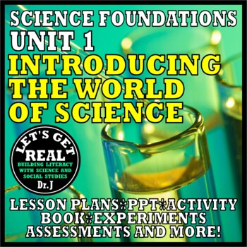 Preview of UNIT 1: INTRODUCING THE WORLD OF SCIENCE (Foundations Science Curriculum)