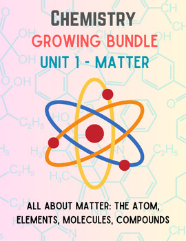 Preview of UNIT 1 || Matter and Phase Changes - Cheat Sheets, Practices, and more to come!