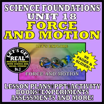 Preview of UNIT 18: FORCE AND MOTION (Foundations Science Curriculum series)